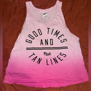 PINK Victoria's Secret Ombré Pink Tee